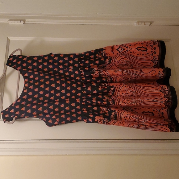 Up by Ultra Pink Dresses & Skirts - Up by Ultra Pink patterned baby doll dress